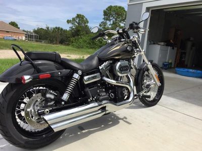 My new wide glide