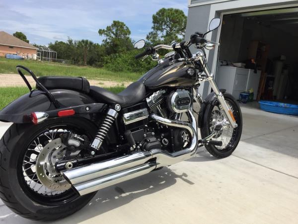 My new wide glide