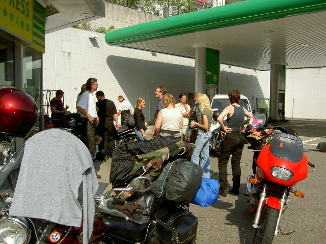gaz station
