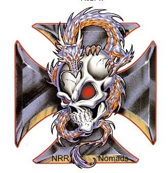 Copying and other use is allowed.No Rules Riders® Nomads Germany