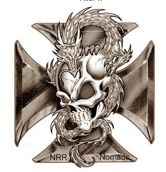 Copying and other use is allowed. No Rules Riders® Nomads Germany