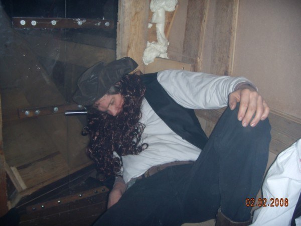 matze sleeps after carneval party